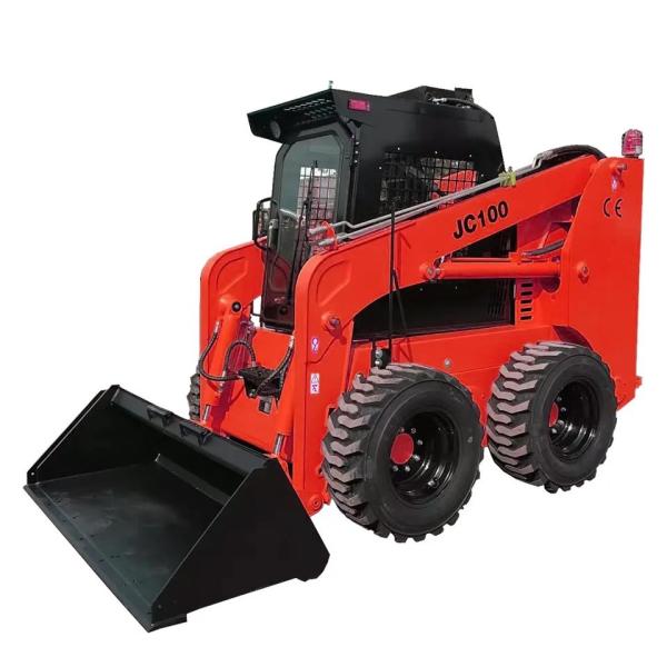 Kohler Engine 300kg 500kg 800kg 1050kg Compact Skid-Steer Loader for Smooth