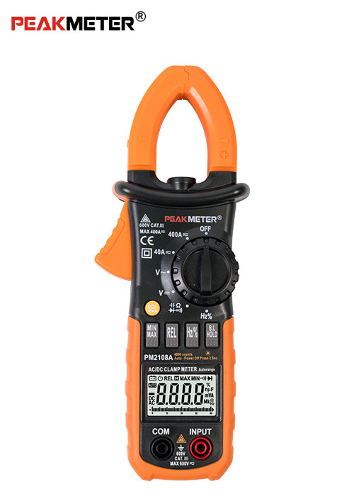 Digital Multimeter Capacitance Meter With Voltage Current And Transistor Measurement