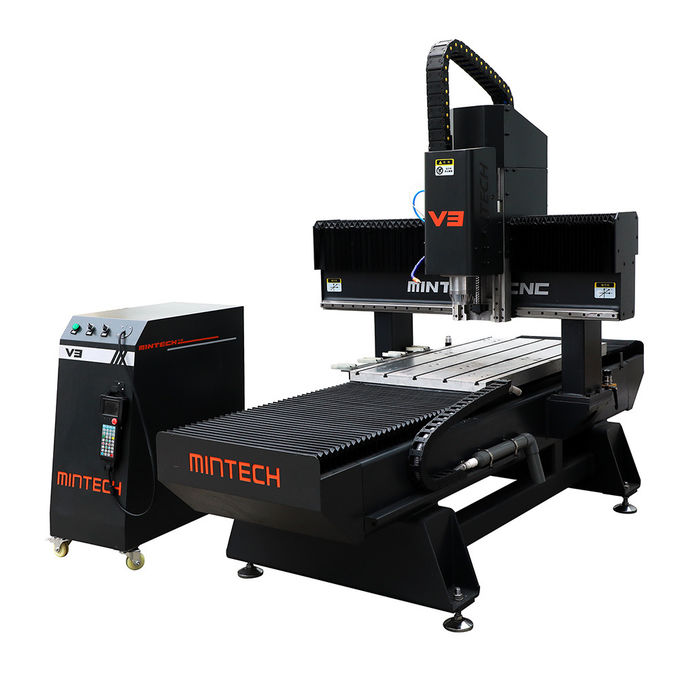 3.5kw ATC CNC Router Aluminum Engraving Machine 600x1200mm