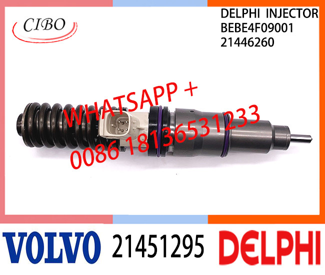 21451295 BEBE4F09001 Fuel engine Diesel Injector 21451295 BEBE4F09001 E3.3 for VOL MD13 US07