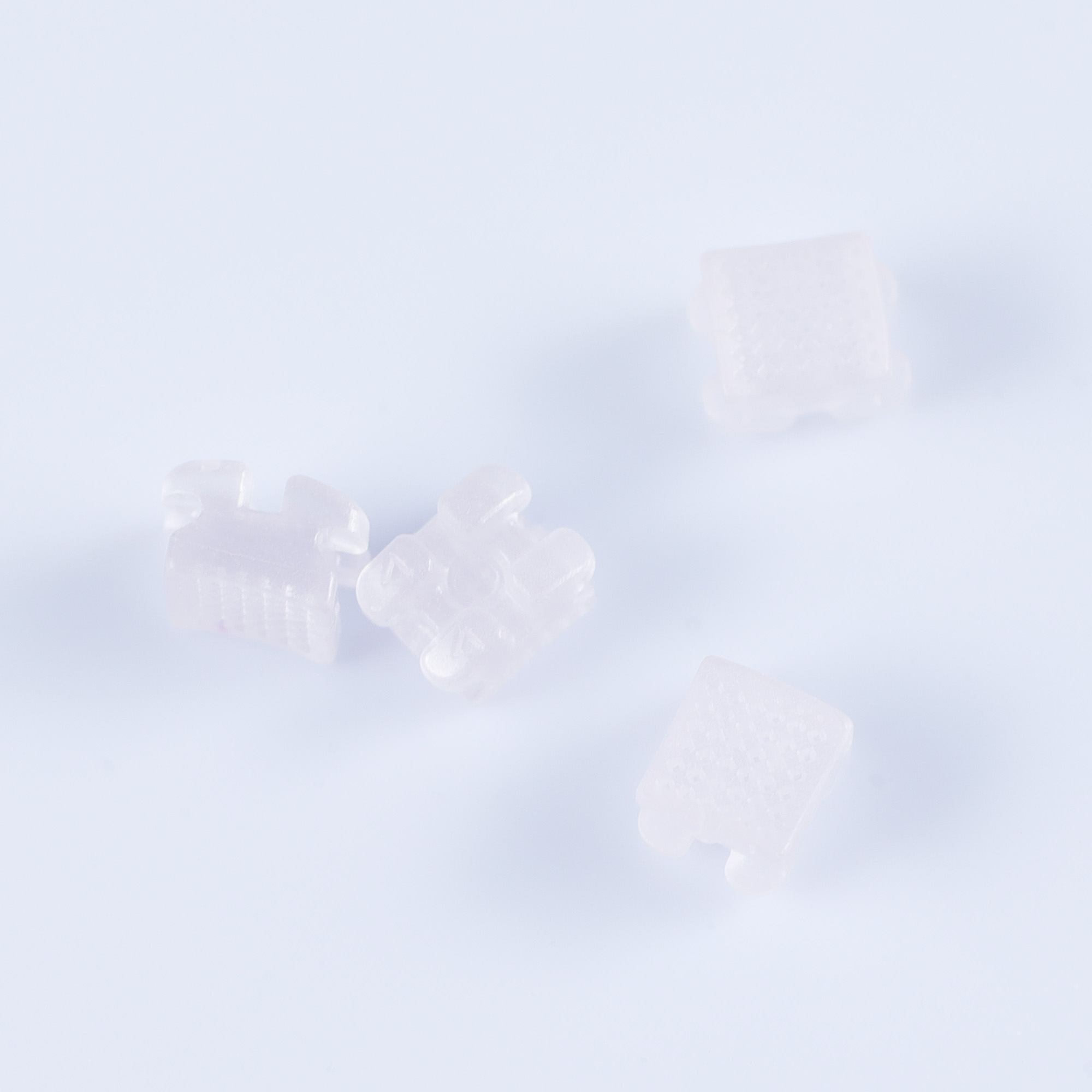 Class II Dental Orthodontic Bracket Monocrystalline Sapphire Instrument Self Ligating ODM
