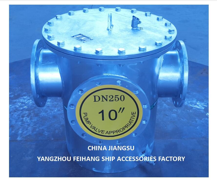 Stainless Steel 3-Type 3Ways Can Water Filter Flanged Design 5K Or 10K Hot Galvanized/Epoxy Paint