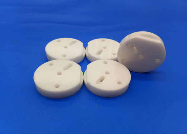 Zirconia Alumina Inlaid Metal Industrial Ceramic Parts Corrosion And Rust Resistant