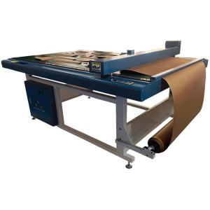 1200x900mm CAD Inkjet Flatbed Garment Paper Pattern Cutter With Fault Detection