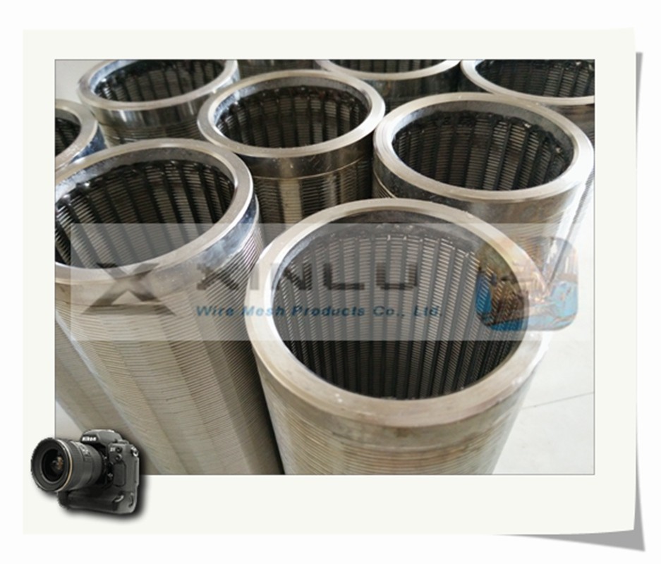 95mm Wedge Wire Pipe Anti Corrosion Motor Filter Johnson Screen Pipe