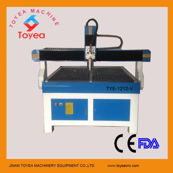 1200 x 1200mm advertising cnc router machine with vacuum table 3KW water cooling