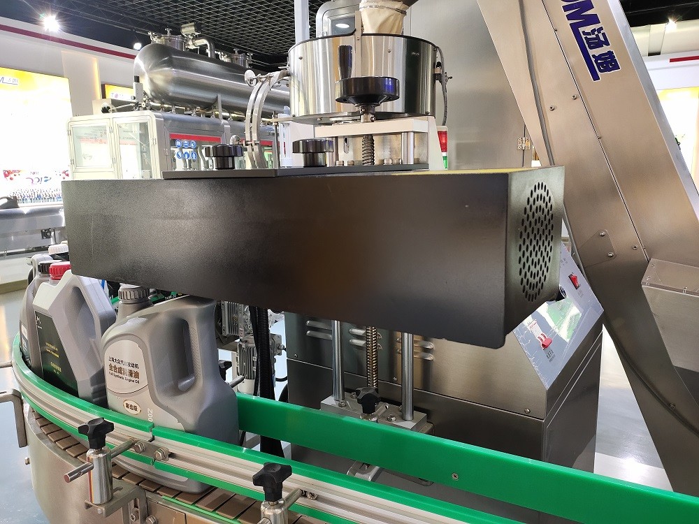 60-120BPM Chemical Packaging Machine Automatic Induction Sealer For Glass Plastic Bottle