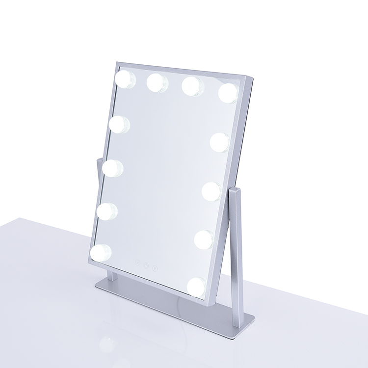 OEM Durable Dressing Room Illuminated Cosmetic Beauty Vanity Mirror with LED Lights