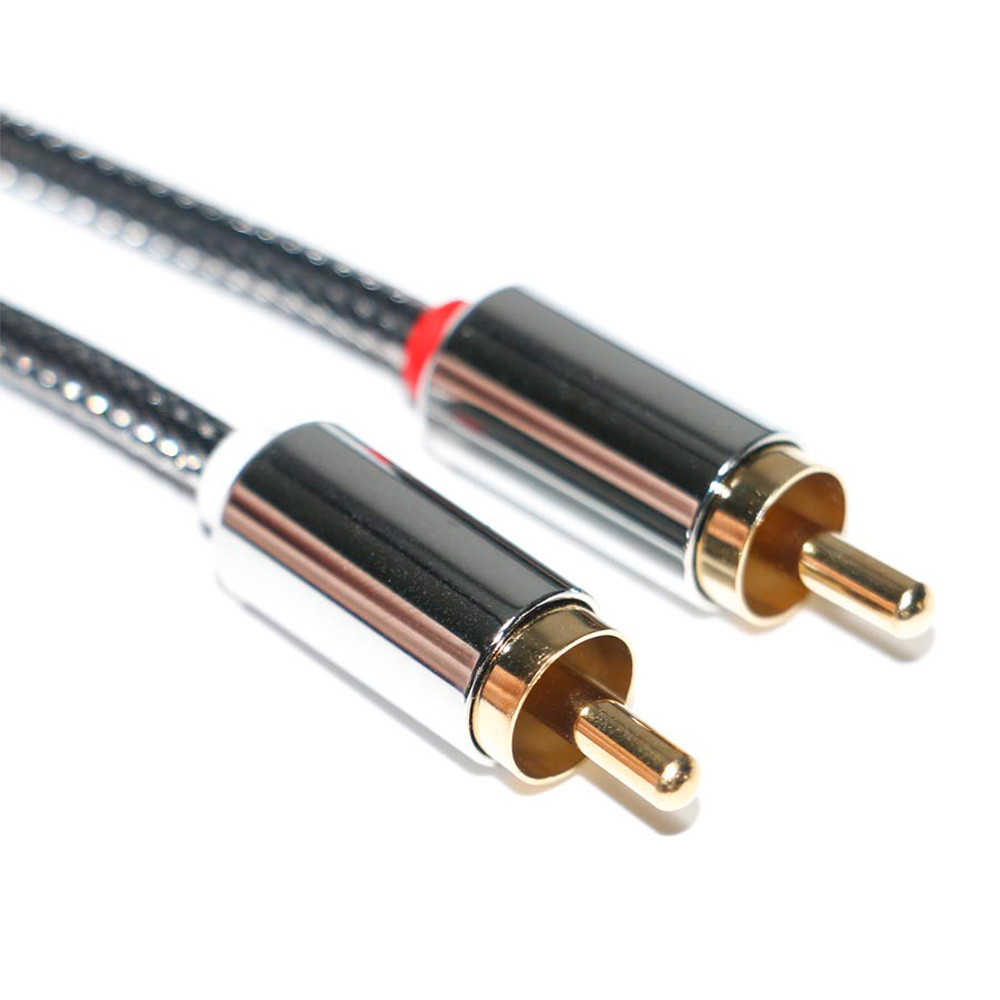 RCA Premium Quality Digital Audio SPDIF 3.5mm knited Nylon Aluminum alloy Male to Male For VCD DVD TV Soundbar