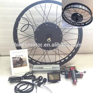 China Fat tyre 26*4.0 bicycle electric motor conversion kits on sale