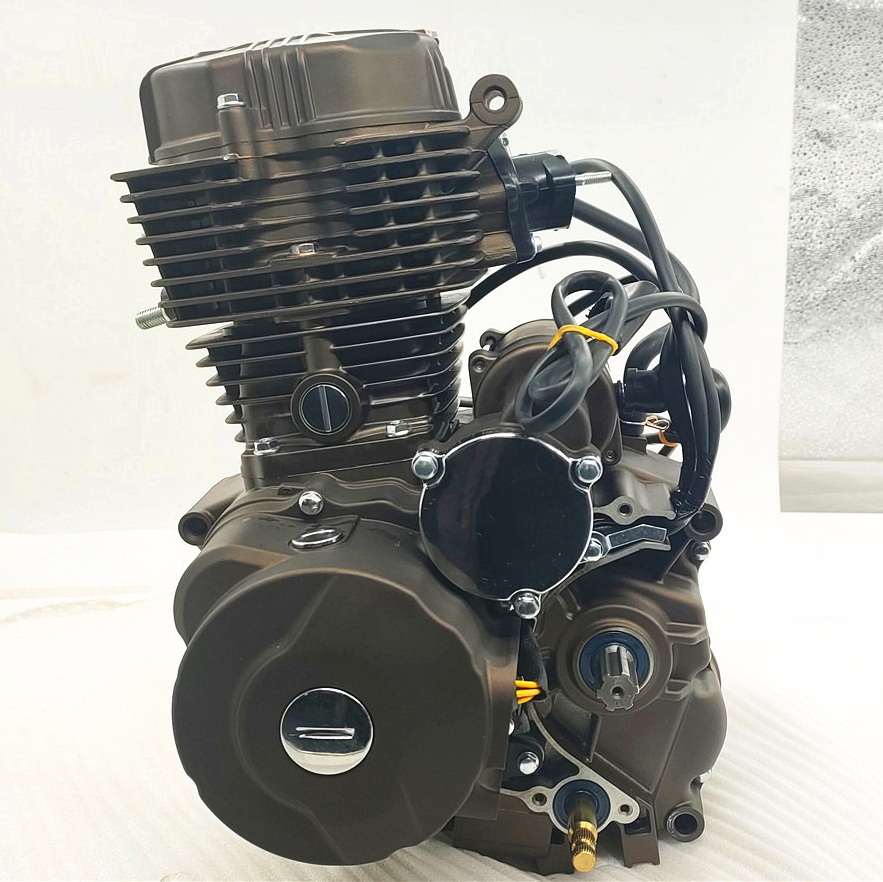 CG150cc Automatic Double Clutch Motorcycle Engine Assembly With 4 Stroke Style