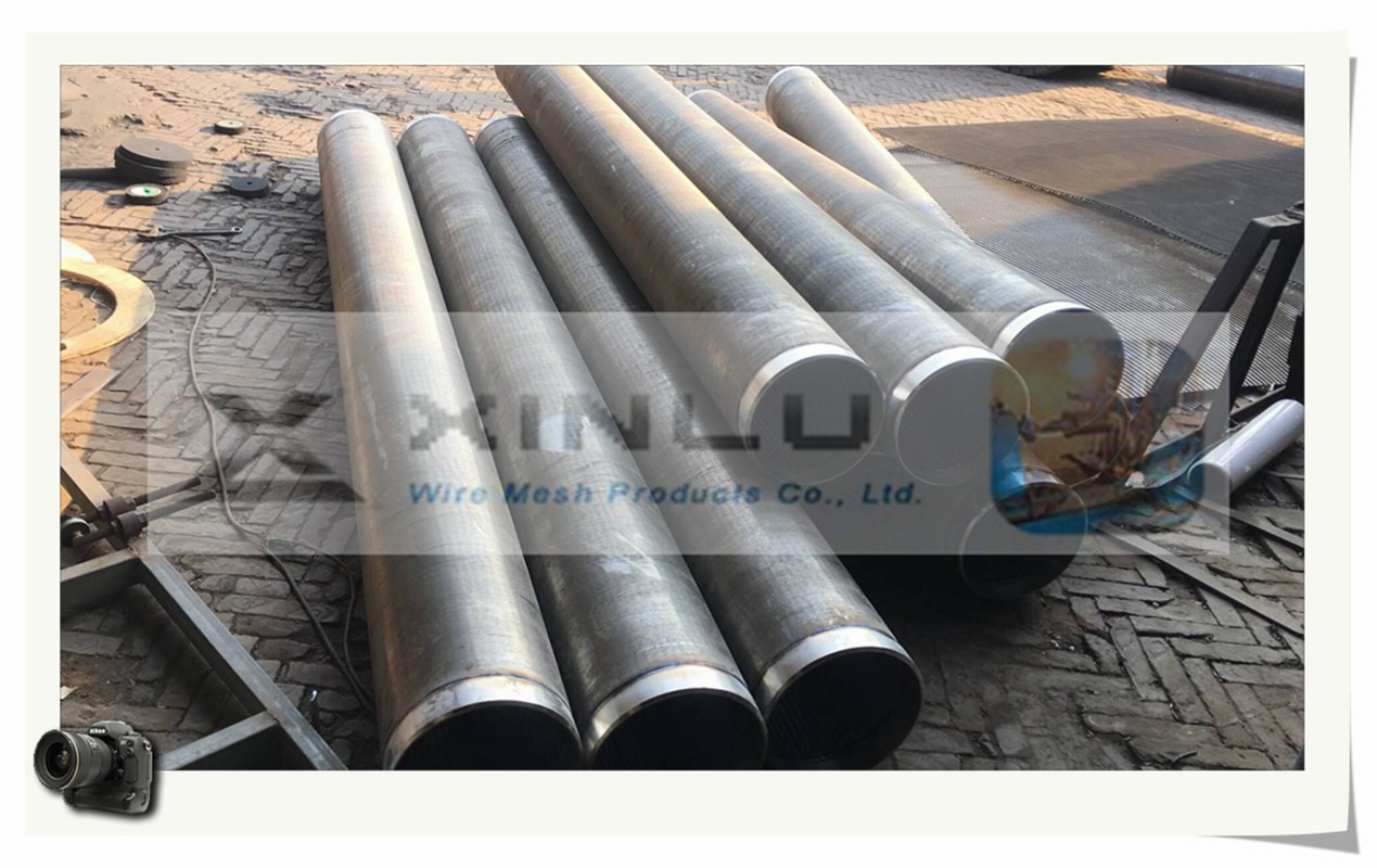 Ladder-Shaped Liquid Input Wire Wrap Screen Tube / Stainless Steel 205 / 304 / 316 / 316L Slot Water Well Johnson Screen