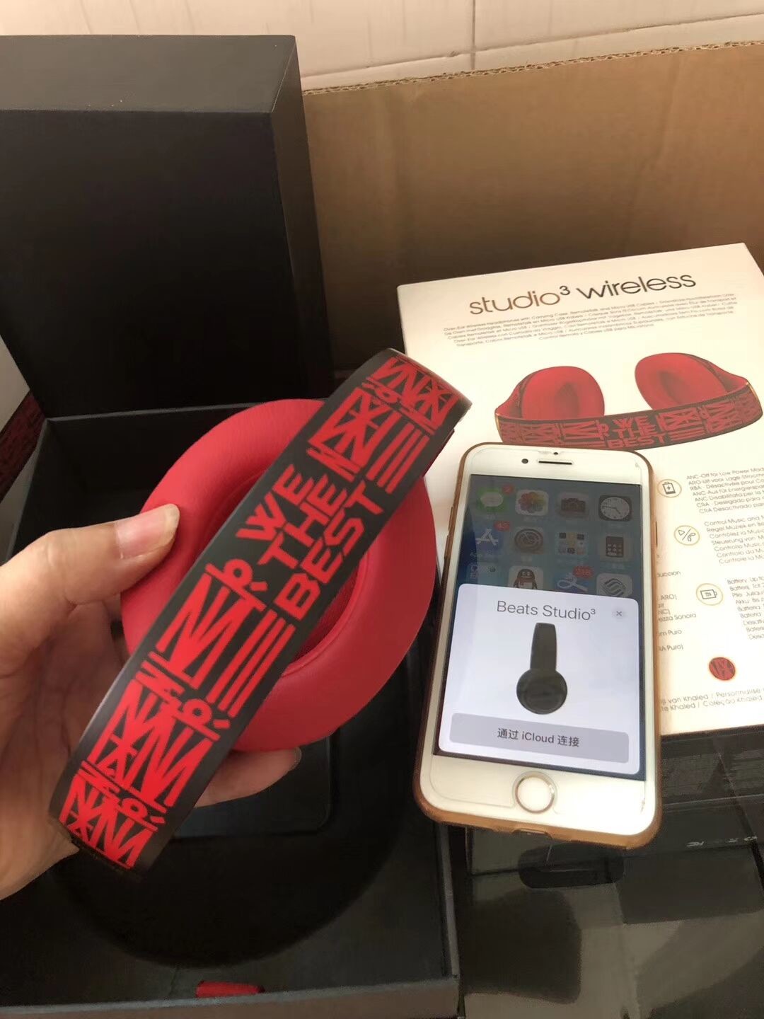 Beats by Dr. Dre Studio3 Wireless Headphones - DJ Khaled Custom Edition Made in china grgheadsets