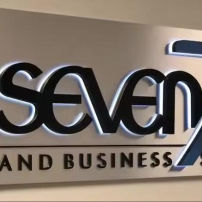 Custom LED Outdoor Snow Advertising Back lit Logo Acrylic Stainless Steel