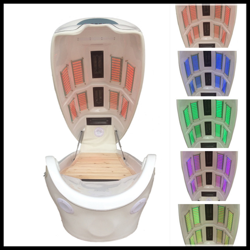 Led Photon Infrared Sauna Pod Ozone Steam Weight Loss Capsule Machine