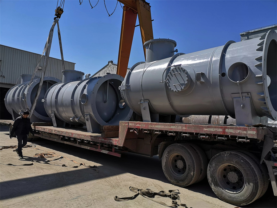 Biogas Project Industrial Gas Liquid Separator with 380V Voltage at Paper Mill