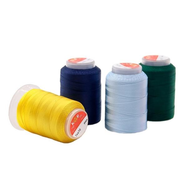 100% Polyester Chemical Resistance Sewing Thread for Leather 30g Strength