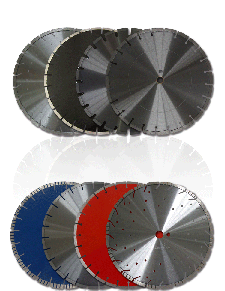 Diamond Concrete Block Cutting Blade With 16mm Center Hole