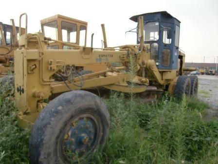 GD511a komatsu Motor Grader earthmoving equipment used japan GD530AW-2C GD555-3