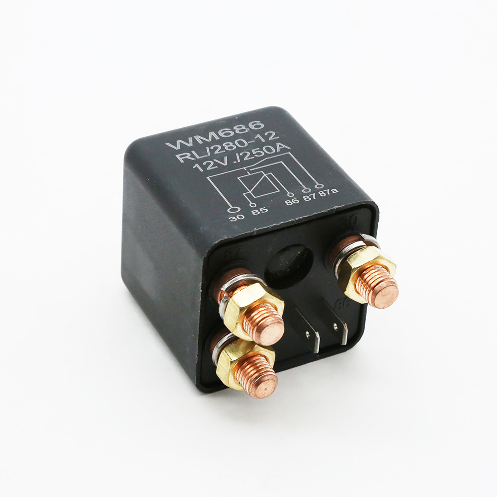 Heavy Duty Automotive Auto Power Starter 5 Pin SPDT Car Relay Split Charger Contactor