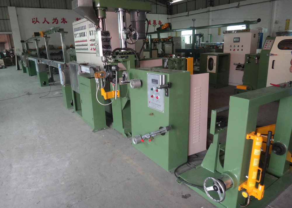 High Speed Pvc Cable Extrusion Machine Wire Production Line