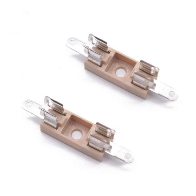 PTF-10 PCB Mounted 5*20mm Glass Ceramic Fuse Holder Without Cover