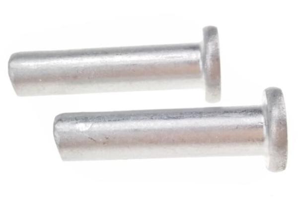 3X10 mm Flat Head Solid Aluminum Rivets Grade 5052 for Industry