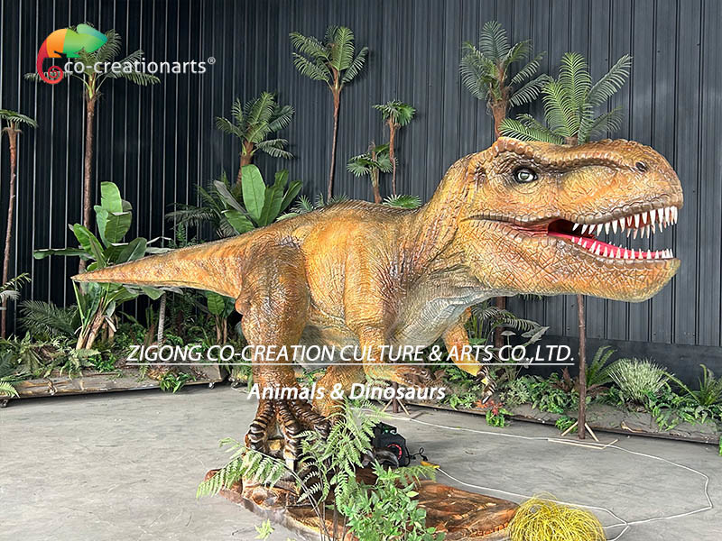 Appearance Life Size Realistic T Rex Customize For Theme Park