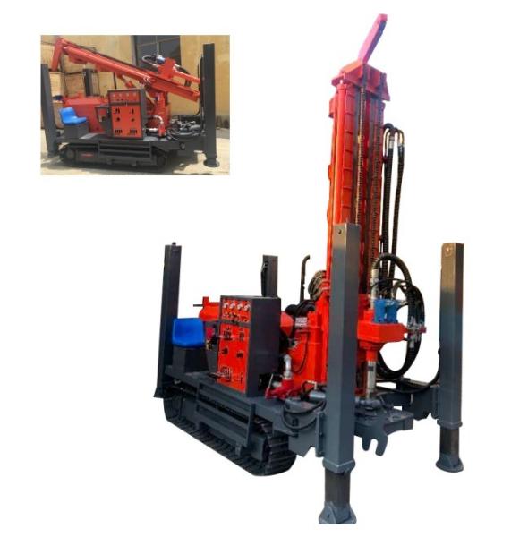 Miningwell Drilling Depth 100 to 800m Crawler Pneumatic Rotary Water Well
