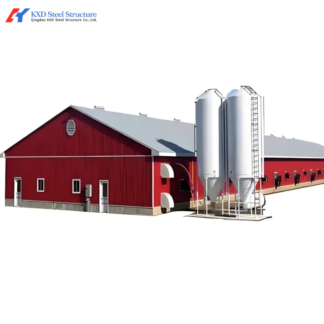 Commercial Building Steel Structure Plant Poultry House For Chicken Shed