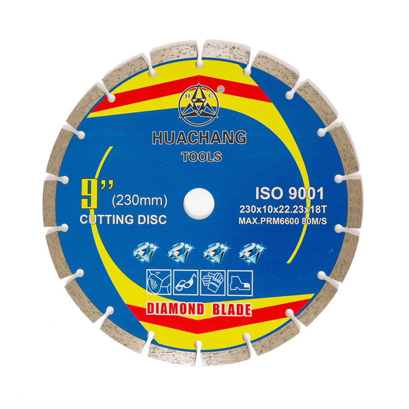 230mm Concrete Cutting Disc 9inch Grinder 230mm Mortar Raking Blade