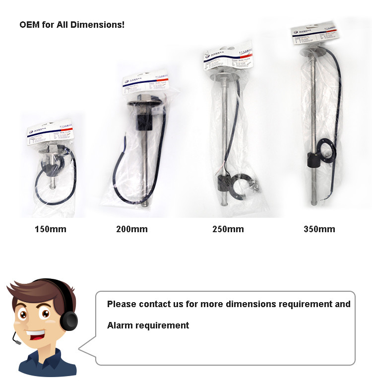 Tank Gauge System Float Level Sensor With Matched Digital Indicator