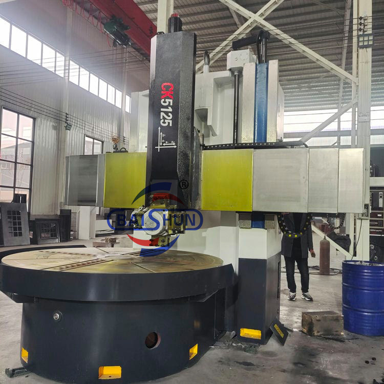 High Accuracy VTL CK5125 Single Column CNC Vertical Lathe Torno