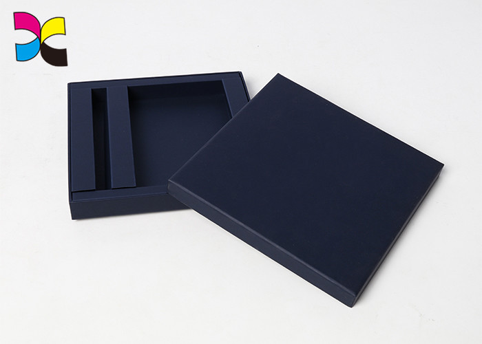 Full Black Color Product Packaging Boxes , Fancy Paper OEM Personalized Gift Box