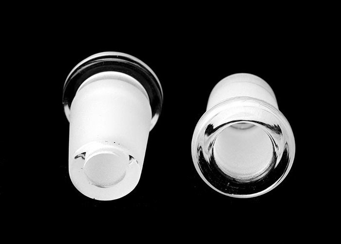 Clear Glass Bongs Accessories 18mm Male To 14mm Female Reducer Mini Converter