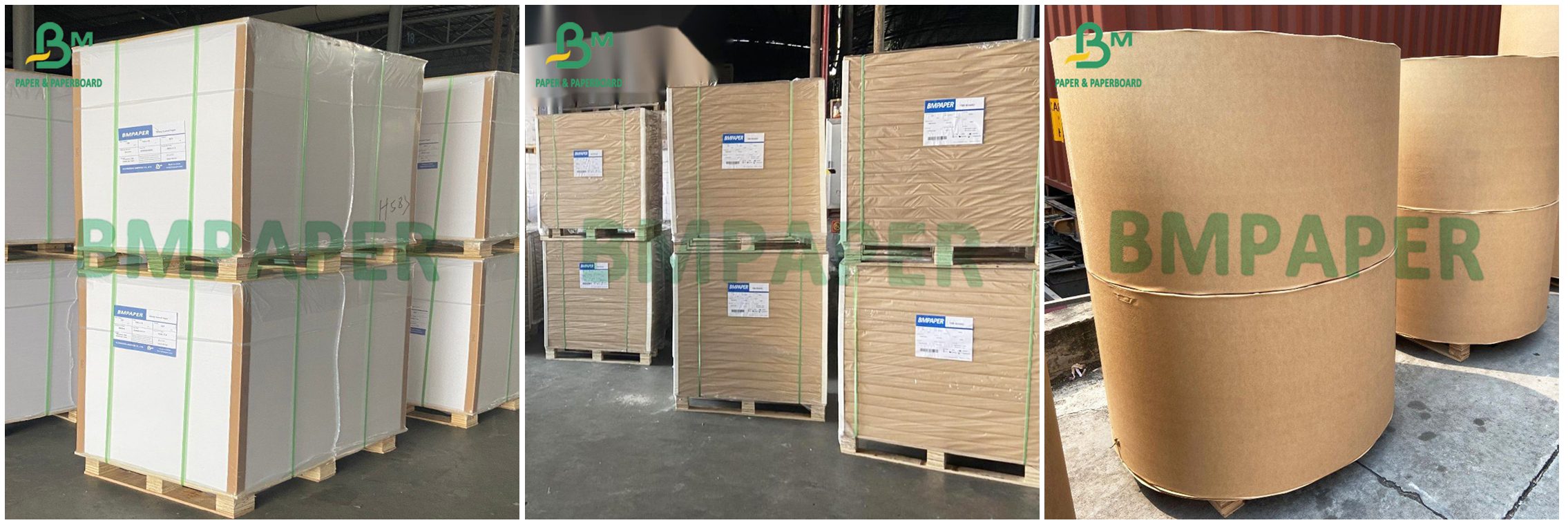 100gsm Durable White Kraft Paper Material For Pastries Bags High Tensile Strength