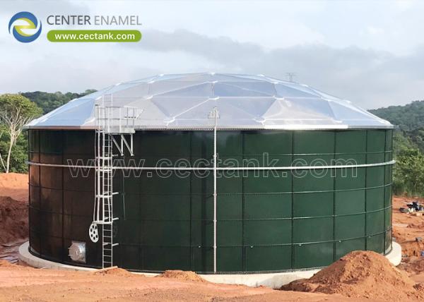 Center Enamel can Provide Aluminum Dome Roofs for Tunisia Crude Oil Storage