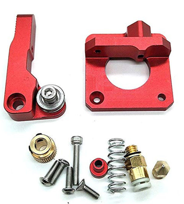 Aluminum Alloy Block Custom CNC Milling Bowden Extruder 1.75mm Filament High Precision