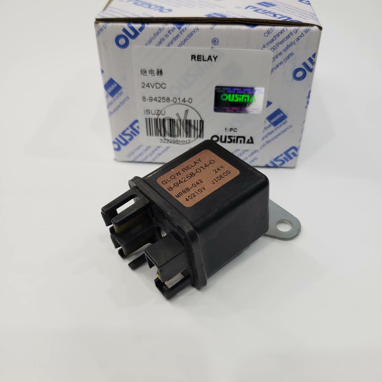 OUSIMA Glow Plug Relay 8-94258-014-0 8942580140 For Hitachi Excavator ISUZU