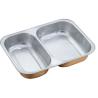 Buy cheap SGS 200 Micron 3004 Aluminum Takeaway Containers from wholesalers