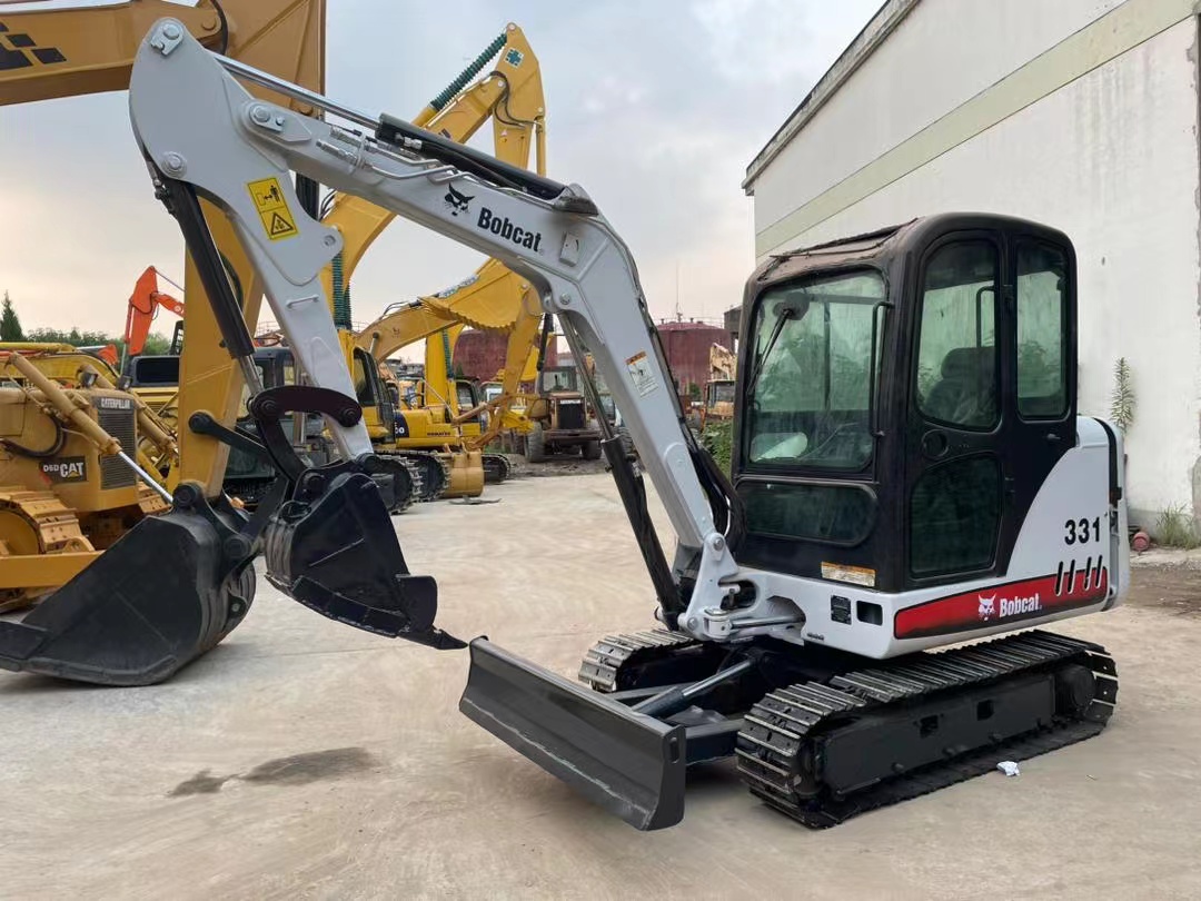 3 Ton Second Hand Excavator Bobcat 331 Used Mini Excavator Diggers