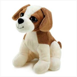 Sitting Pose Lovely Dog Plush Toys