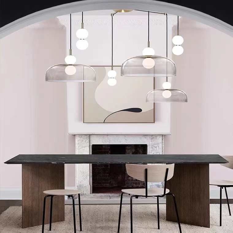 MODERN WHOLESALE LED GLASS BALL PENDANT LAMP