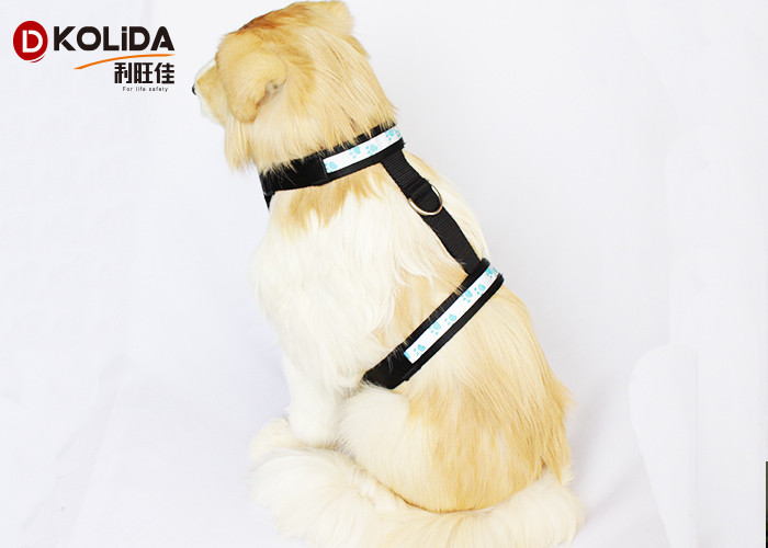 Adjustable Belt Nylon Easy Walk Dog Harness Escape Proof Dog Harness Vest