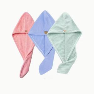  3PCS Macaron Color Thickened Hair Drying Towels – Soft, Absorbent &amp; Quick-Dry Manufactures