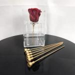 Wholesale Artificial Stem Preserved Rose Plastic Stem DIY Rose Stem