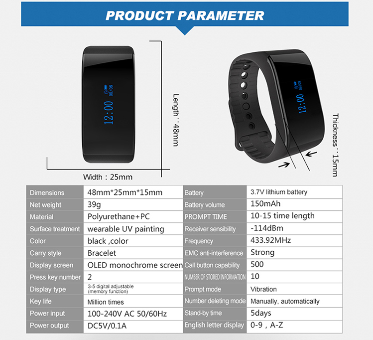 Hospital Ward Nursing Equipments, wireless patient calling bell system