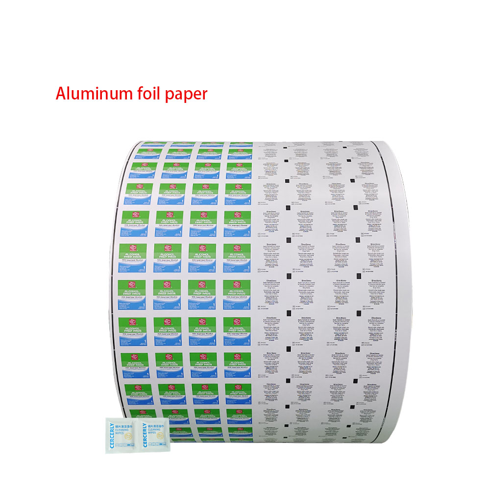Anti Alcohol Facture 100 Ton Automatic Packaging Aluminum Plastic Paper Laminated Film Roll Custom