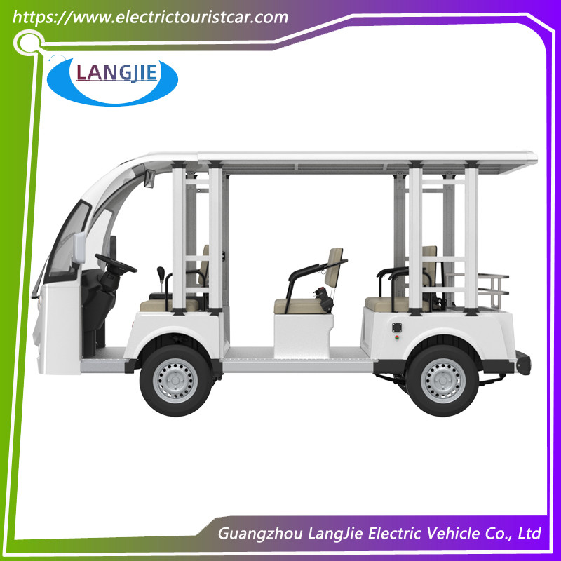 AC Motor 5KW Rear View Mirror Electric Car Tour 8 Seats Club Car Precedent Golf Cart For Park