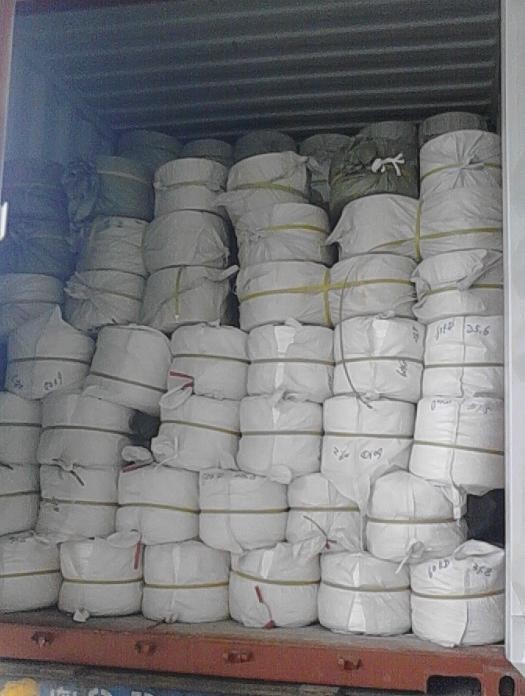 Fibrillated Flame Retardant Twisted Polypropylene Filler For Wire Cable 250KD
